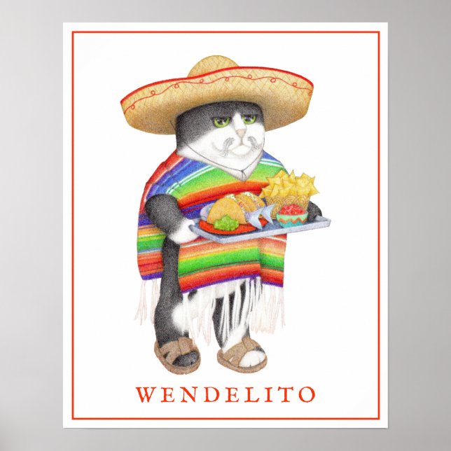WENDELITO 16"x20" Poster (Front)
