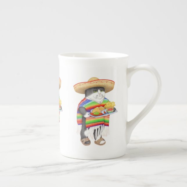 WENDELITO Bone China Mug (Right)