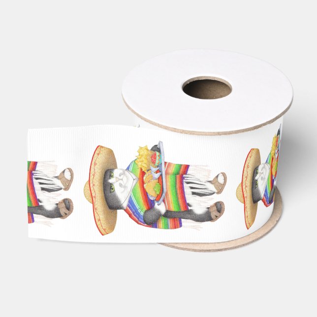 WENDELITO CAT 3" Wide Grosgrain Ribbon (Spool)
