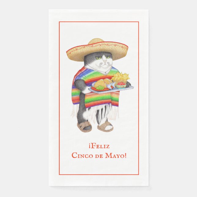 WENDELITO Cinco de Mayo Guest Towel Napkin (Front)