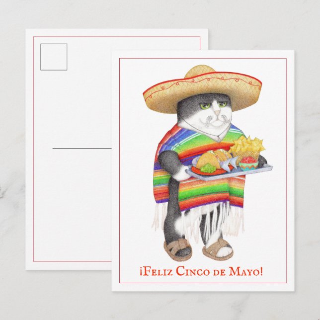 WENDELITO Cinco de Mayo Postcard  (Front/Back)