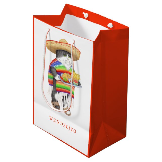 WENDELITO Medium Gift Bag (Front Angled)