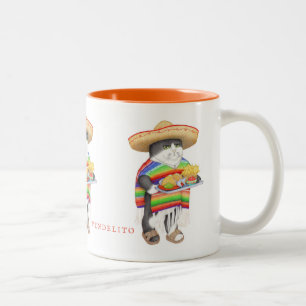 WENDELITO Orange Two-Tone Mug