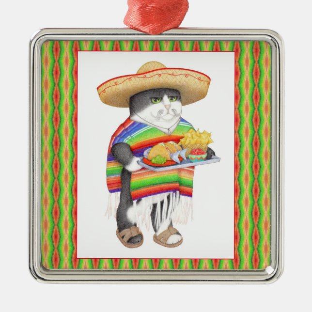 WENDELITO Premium Square Ornament  (Front)