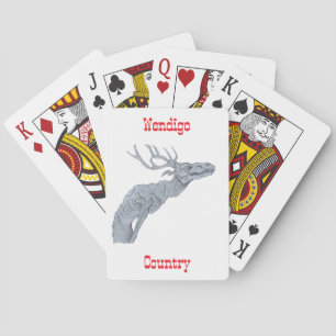 Wendigo country playing cards