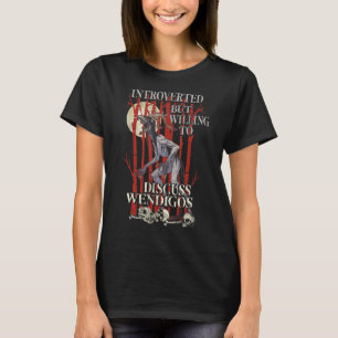 Wendigo Cryptid Skin Walker Folklore Cryptozoology T-Shirt