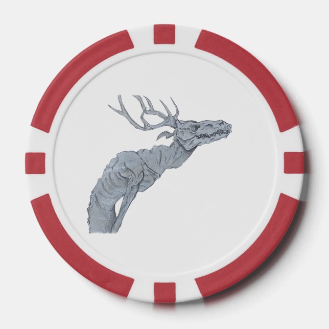 wendigo poker chip (Front)