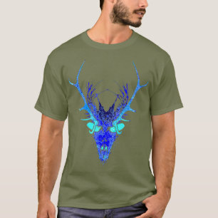 Wendigo Skinwalker Evil Monster Spirit Skull T-Shirt