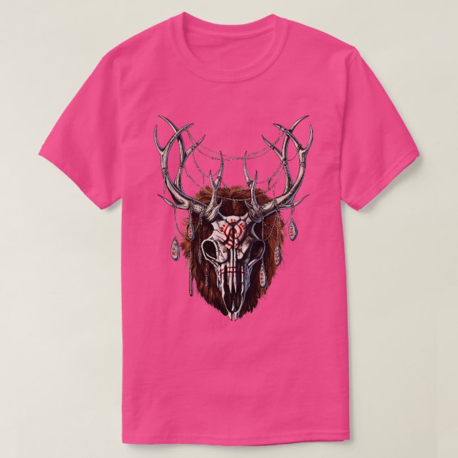 Wendigo Skull T-Shirt (Design Front)