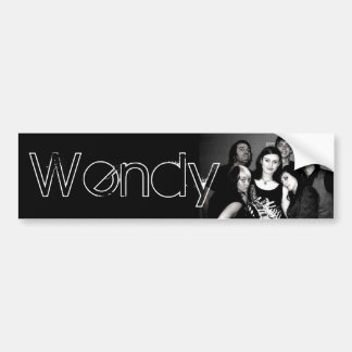 Wendy Bumper Sticker
