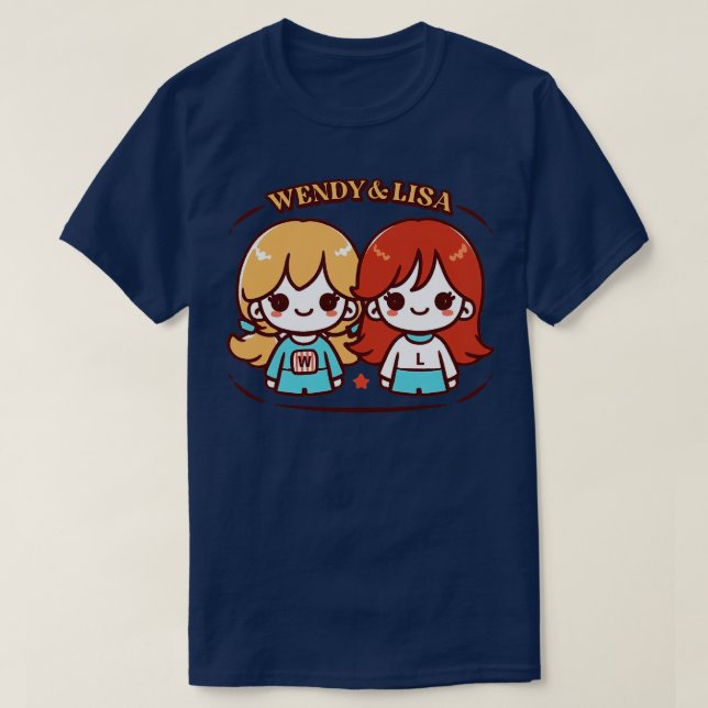 Wendy Lisa Fan Design T-Shirt (Design Front)
