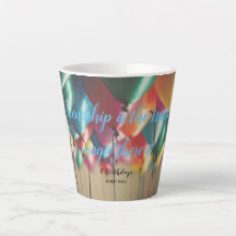 Wendy Mass 11 Birthdays Quote - Latte Mug