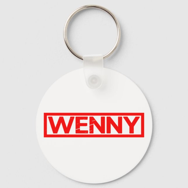 Wenny Stamp Key Ring (Front)