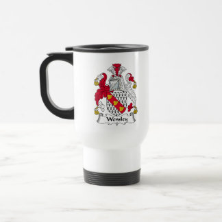 Wensley Family Crest Travel Mug