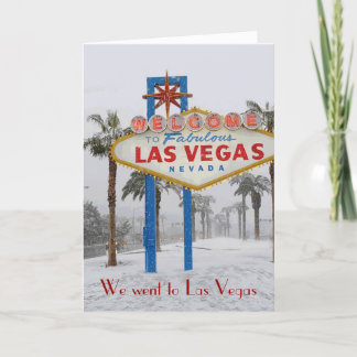 Went to Las Vegas, got Engaged Card