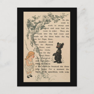 Went to Work Postcard