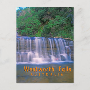 Wentworth Falls, Australia Postcard