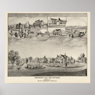Wentworth Hall, Cottages Poster