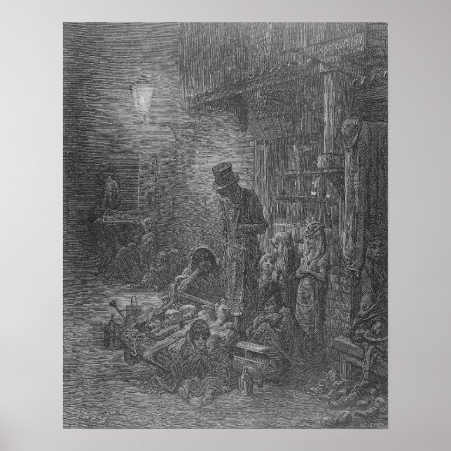 Wentworth Street, Whitechapel, from 'London Poster (Front)