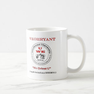 Weohryant University Coffee Mug