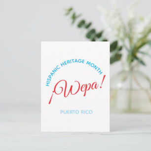 Wepa! Puerto Rico Postcard