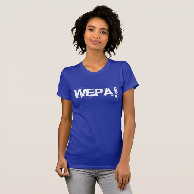 Wepa! - Womens T-Shirt - (Libre Label) (Front Full)