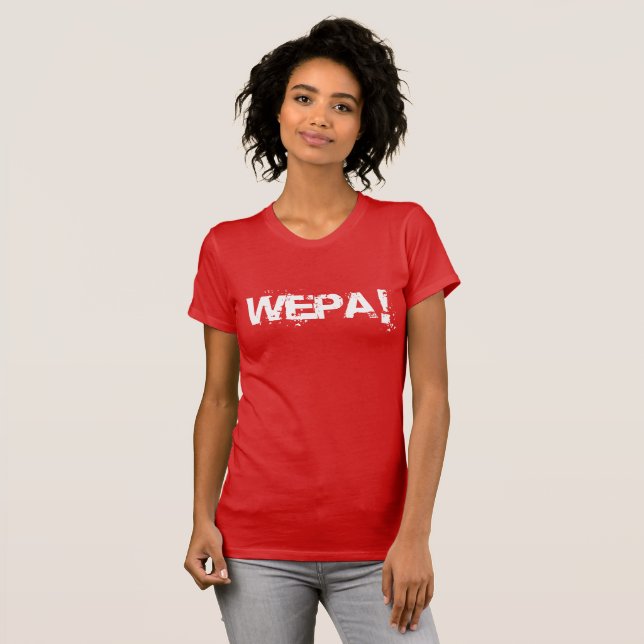 Wepa! - Womens T-Shirt - (Libre Label) (Front Full)