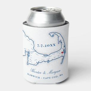 Wequassett Resort Cape Cod Wedding Favour Can Cooler