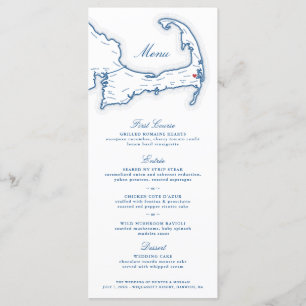 Wequassett Resort Harwich MA Wedding Menu