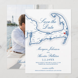 Wequassett Resort Wedding Save the Date