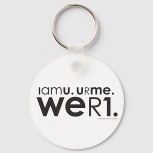 weR1 keychain