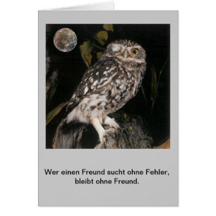 Wer einen Freund sucht.......