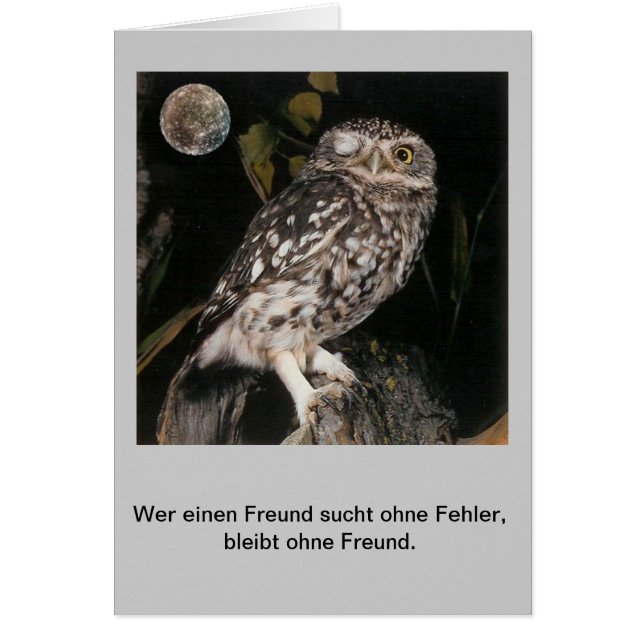 Wer einen Freund sucht....... (Front)