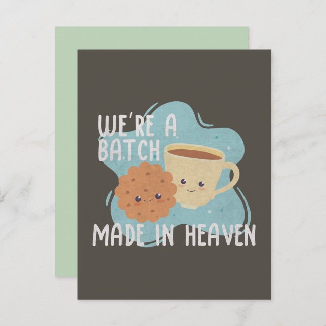 We're a Batch Made in Heaven Card (Front/Back)