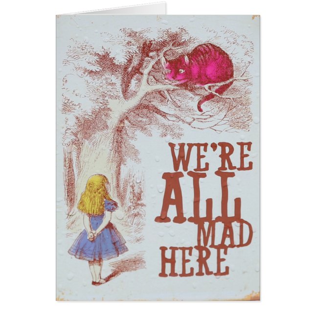 We're All Mad Here (Front)