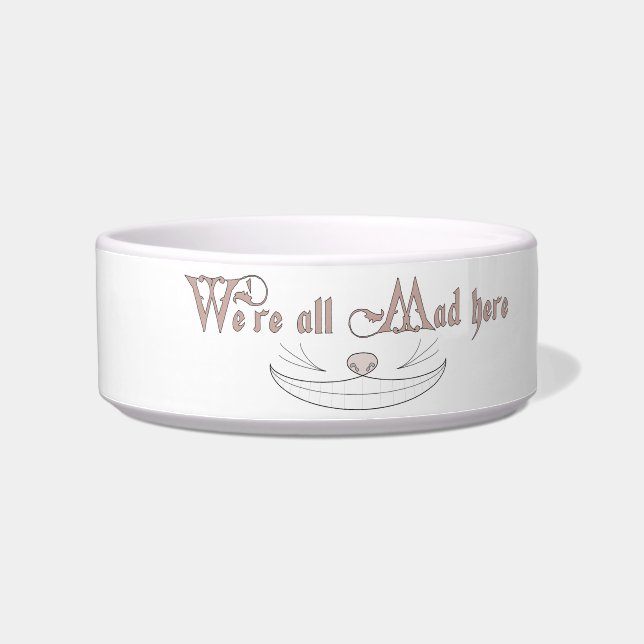 We're All Mad Here Bowl (Left)