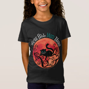 We're All Mad Here - Cheshire Cat Full Moon T-Shirt