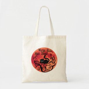 We're All Mad Here - Cheshire Cat Tote Bag
