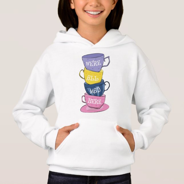 We're All Mad Here - Mad Tea Party Cups (Front)
