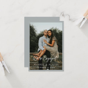 We're Engaged Engagement Announcement