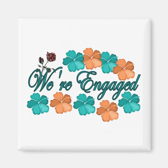 Were Engaged Magnet (Front)