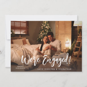 We're Engaged Minimalist H Photo 2