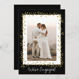 We're Engaged Personalised Photo Engagement Party Invitation