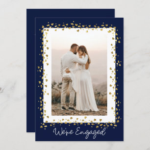 We're Engaged Personalised Photo Engagement Party Invitation