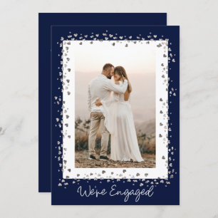 We're Engaged Personalised Photo Engagement Party Invitation