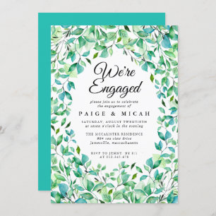 We''re Engaged Tropical Engagement Announcement