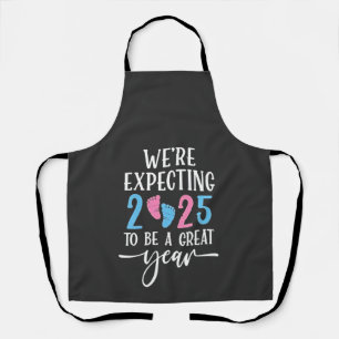 We're Expecting 2025 to Be a Great Year Couples Apron