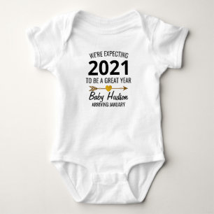 We're Expecting Baby Reveal Bodysuit