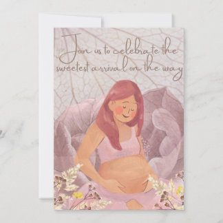 We're Expecting – Elegant Pregnancy Announcement C