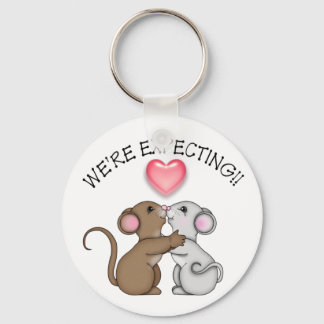 We're Expecting Key Ring